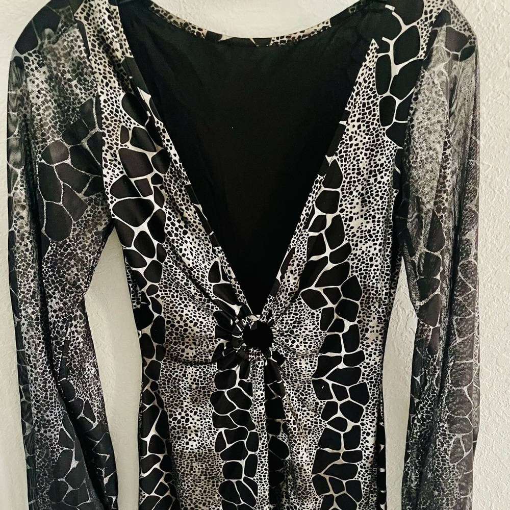 Long leave dress